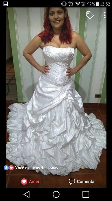 Achei no face vestidos de noiva por 600 reais ! - 6
