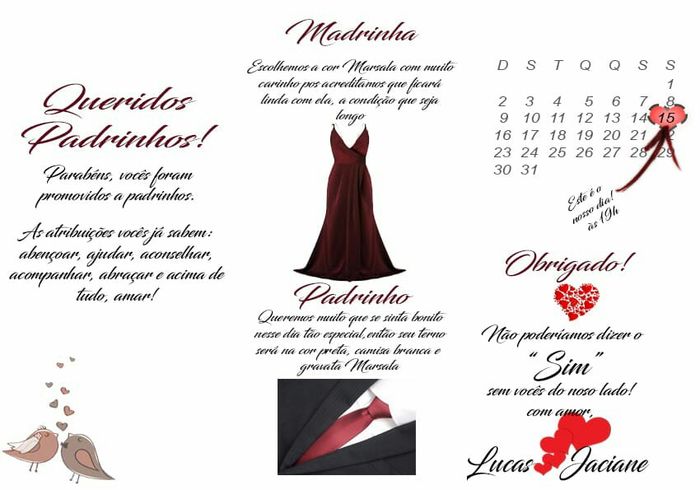 Lembrança padrinhos - 3