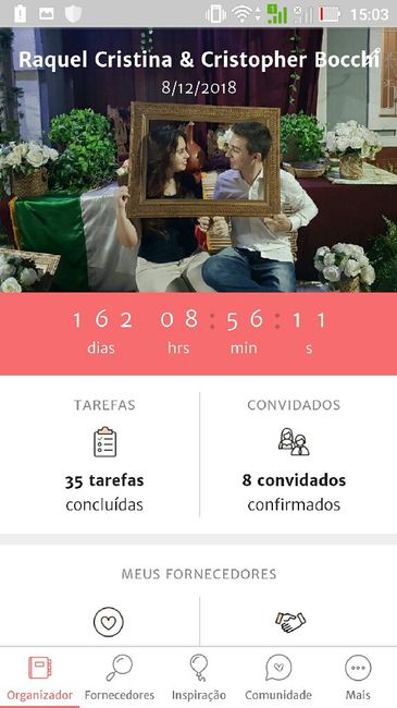 Contador do tempo 😍❤ - 1