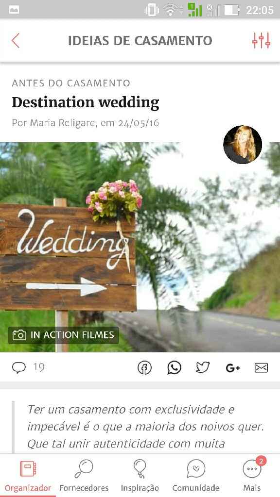 Alguem tem dicas de cerimônia em sitio? - 1