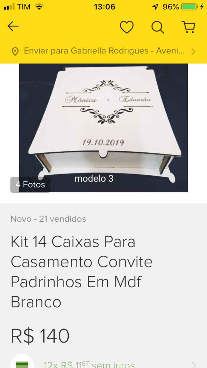 Presente dos padrinhos - 2