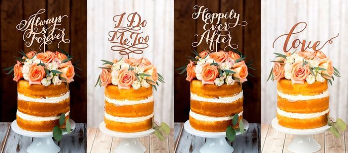 Topo de bolo p/ naked cake