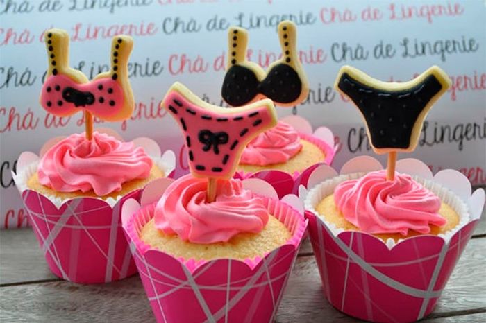 Chá de lingerie- doces