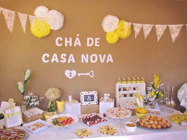cha de casa nova