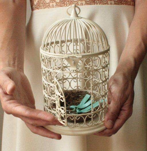 Inspiração: porta-alianças para um casamento no campo - 1