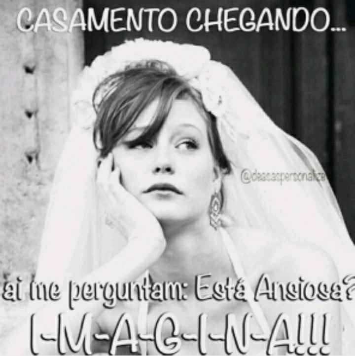 Ansiedade pré Casamento - 1