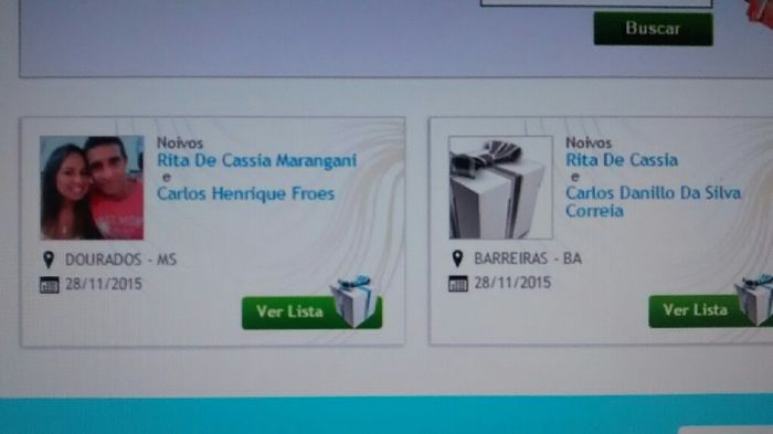Lista de presente - 1