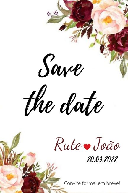 Save The Date Marsala 1