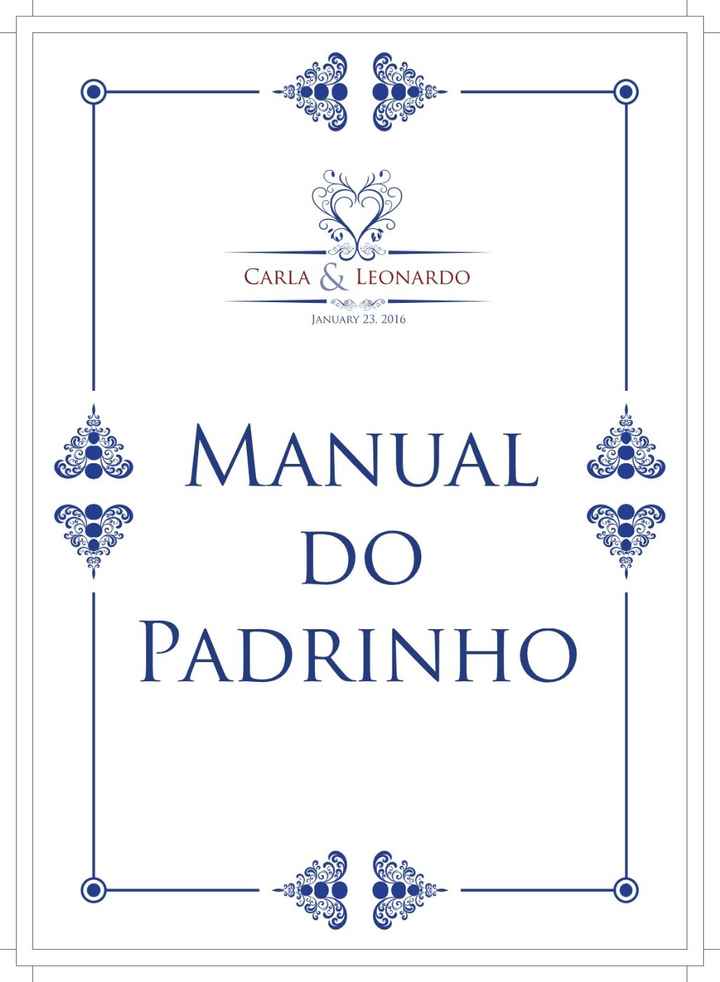 Capa - Manual do Padrinho
