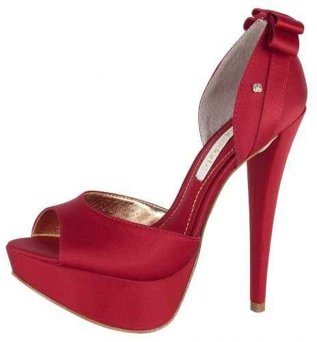 Sapato de Noiva Vermelho