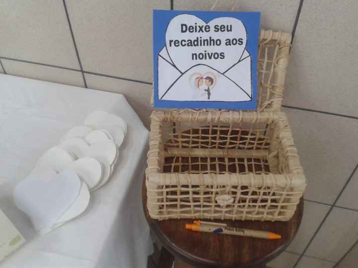 Deixe seu recadinho aos noivos