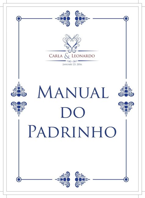 Capa - Manual do Padrinho