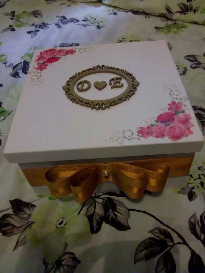 Caixa dos padrinhos!!!!!😍 - 1