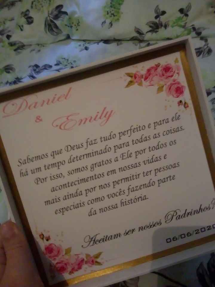 Caixa dos padrinhos!!!!!😍 - 3