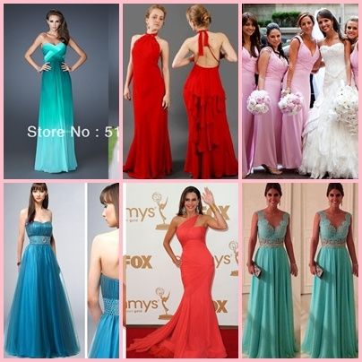 cores de vestido