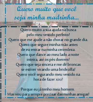 Dizeres madrinhas