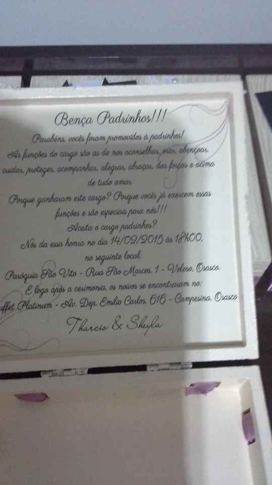 convites padrinhos