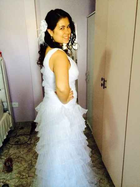 Meu vestido do trash.. - 2