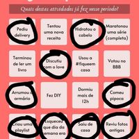 Bingo da quarentena: quem se atreve? #NoivasEmCasa - 1