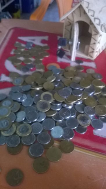Abrindo a casinha.