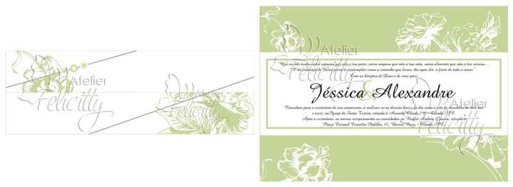 Convite de casamento!