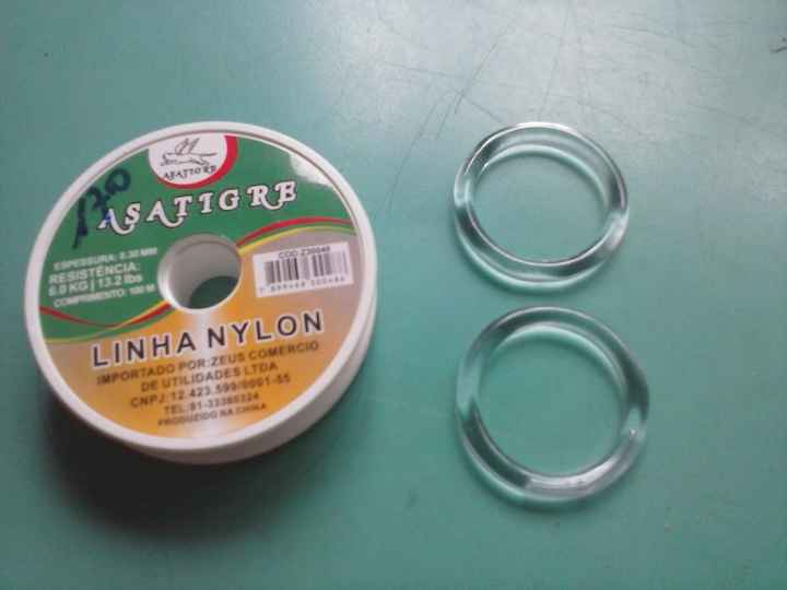Material para o porta guardanapo.