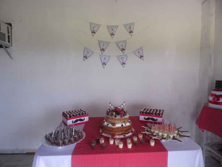 mesa do bolo