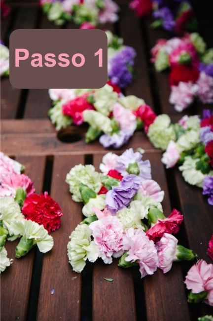 cortina de flores 