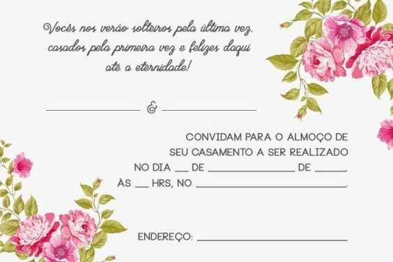 Convite de casamento civil - 3