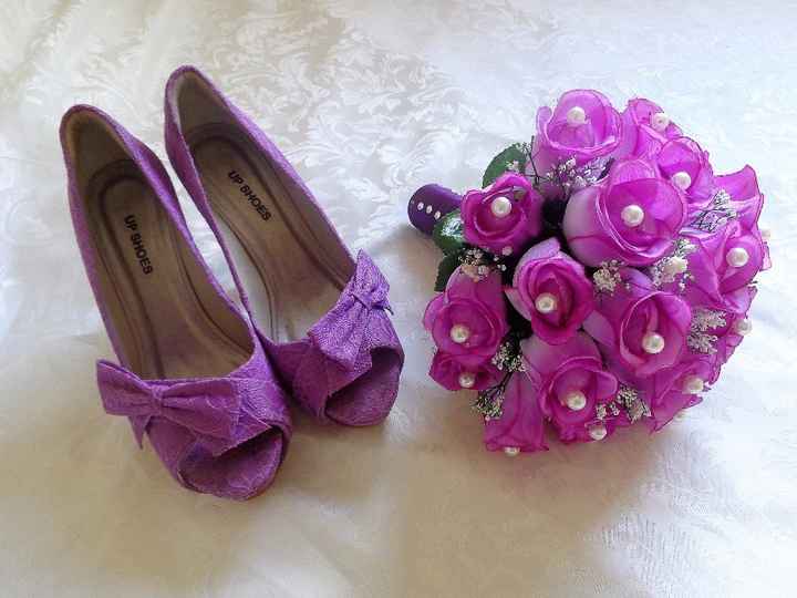 meu sapato lilas 