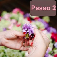 cortina de flores 