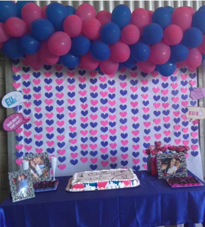 Decoração para noivado. - 1