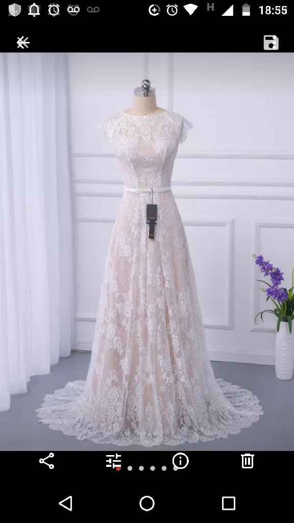 Vestido de noiva do Aliexpress, me arrependi? - 1