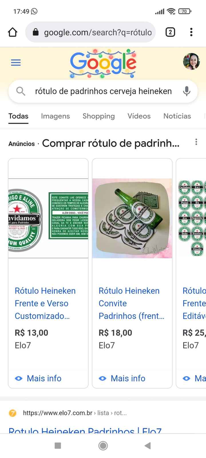 Nosso convite para os padrinhos 💒💍🙏🥰 - 1