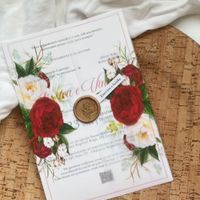 Nosso convite de casamento 🥰🌹🌿 - 2