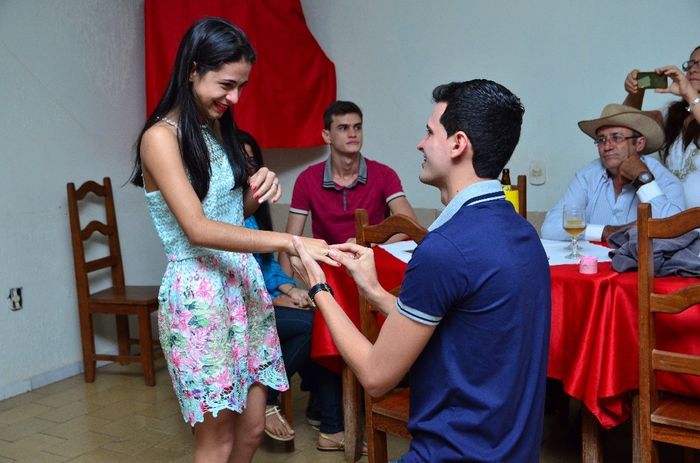 Pedido de casamento surpresa!