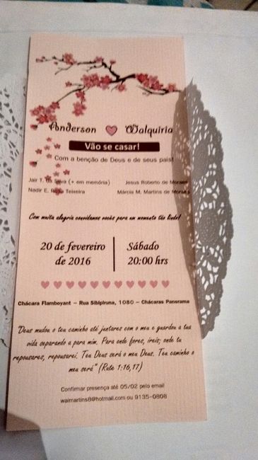 Meu convite diy! vem veeeer - 2