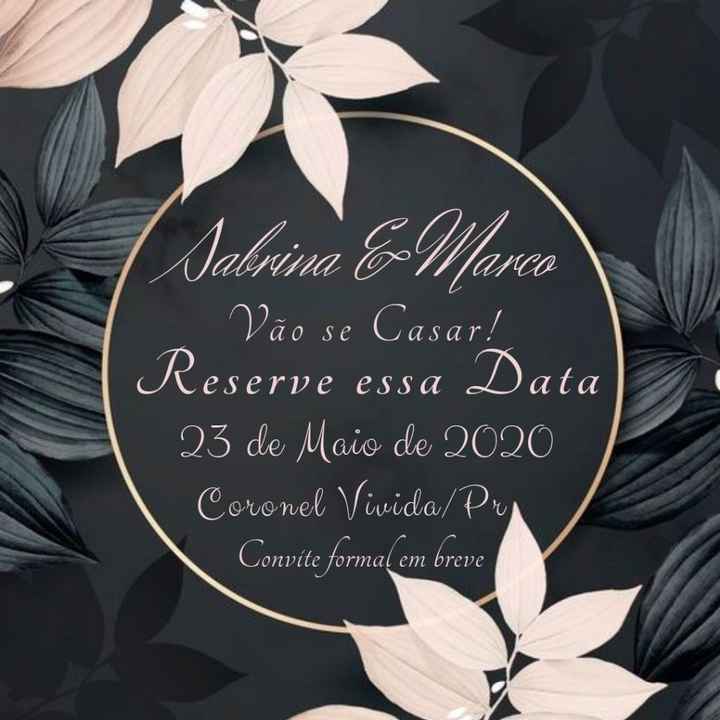 Save the date