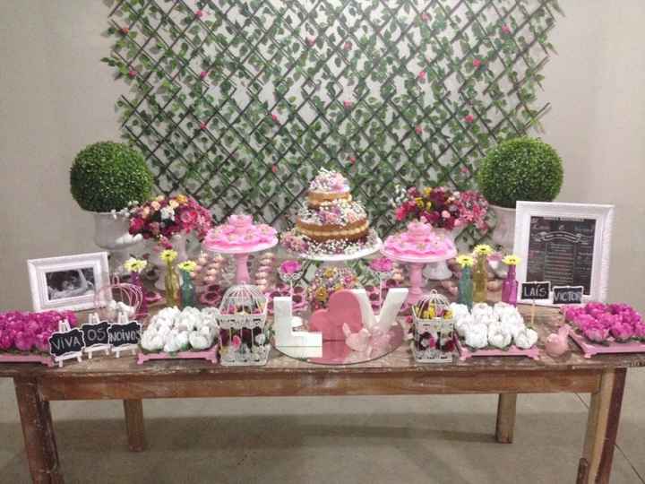 Mesa de doces
