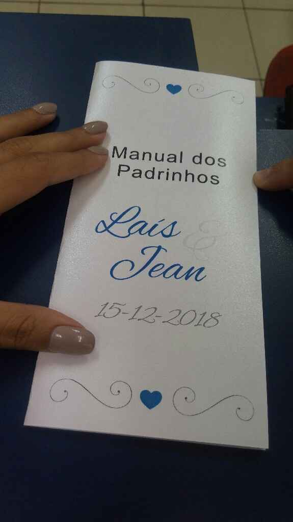  Convite dos padrinhos. . - 1