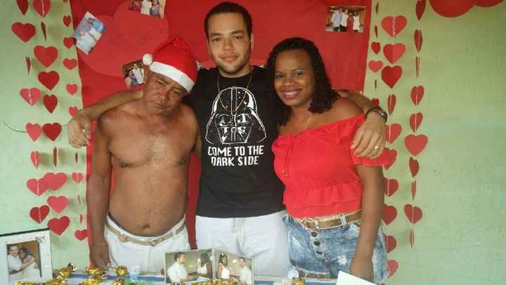 Aniversário surpresa do meu esposo e comemoração de natal. - 1