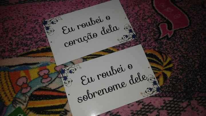 Placas da cadeira dos noivos,  vem ver a minha - 1