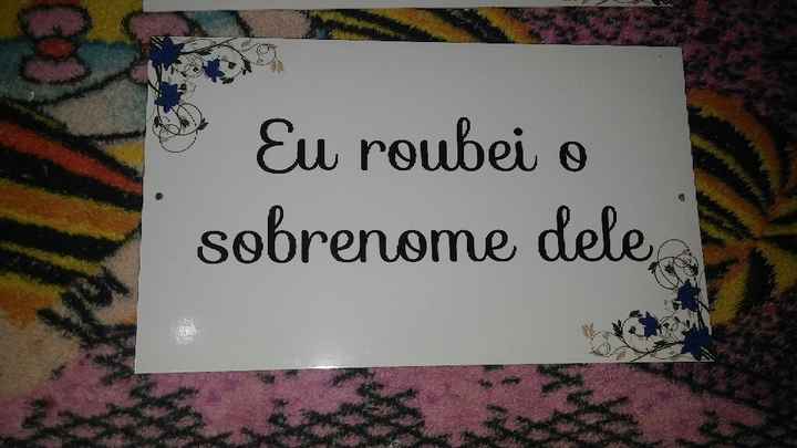 Placas da cadeira dos noivos,  vem ver a minha - 2