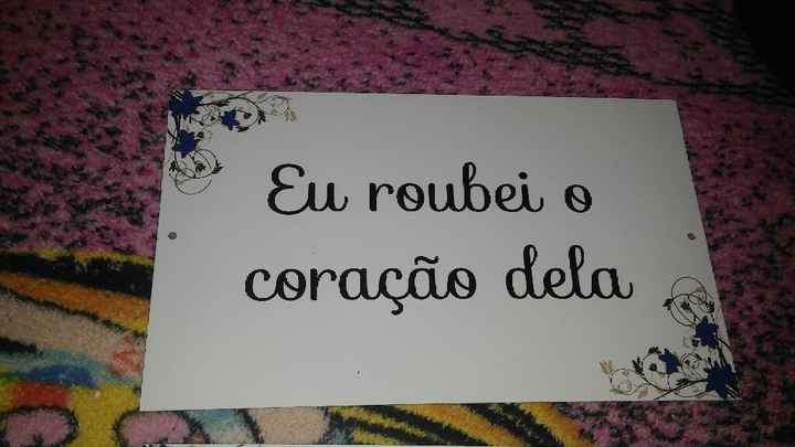 Placas da cadeira dos noivos,  vem ver a minha - 3