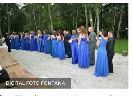 Minhas madrinhas de rosa!! - 1