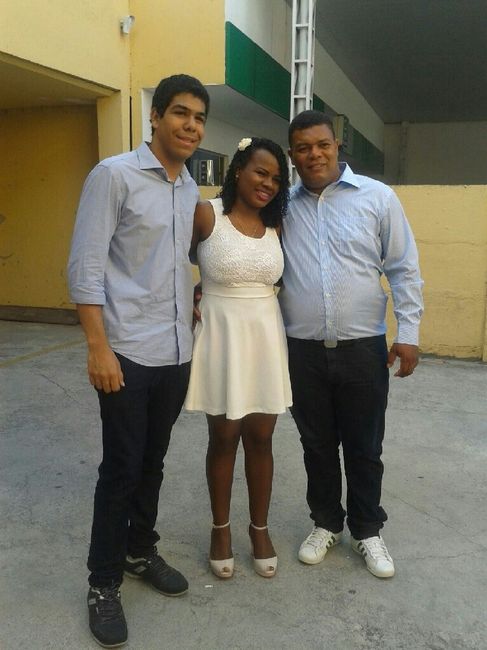 Casei hoje no civil vem ver noivinhas. - 2