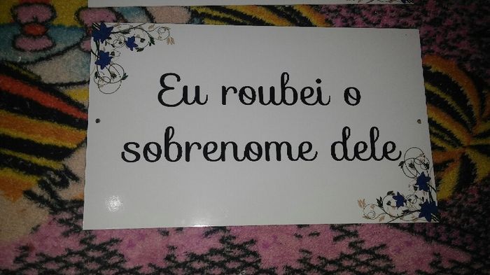 Placas da cadeira dos noivos,  vem ver a minha - 2