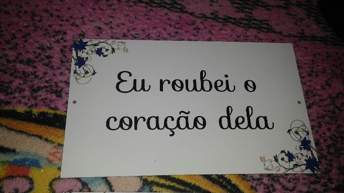 Placas da cadeira dos noivos,  vem ver a minha - 3