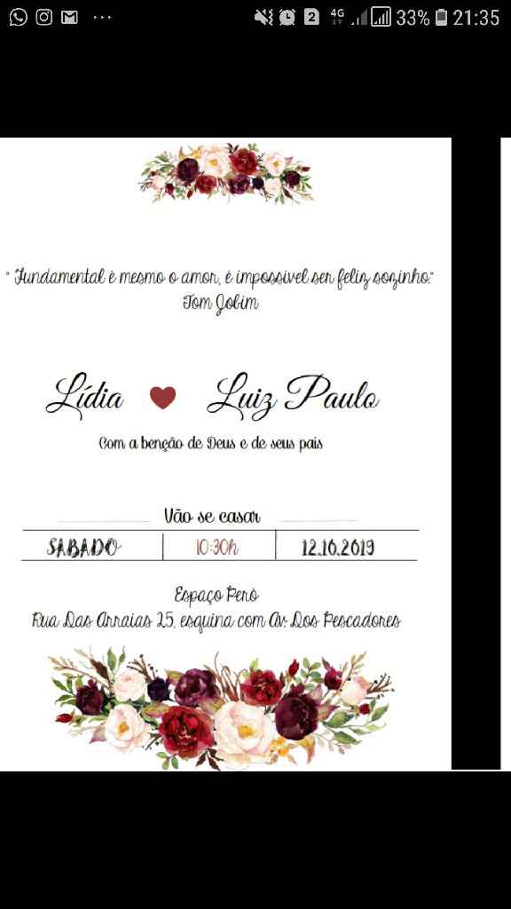 Meu convite!! Vem ver - 2