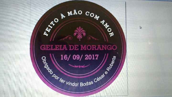 Arte etiquetas para geleia - 1